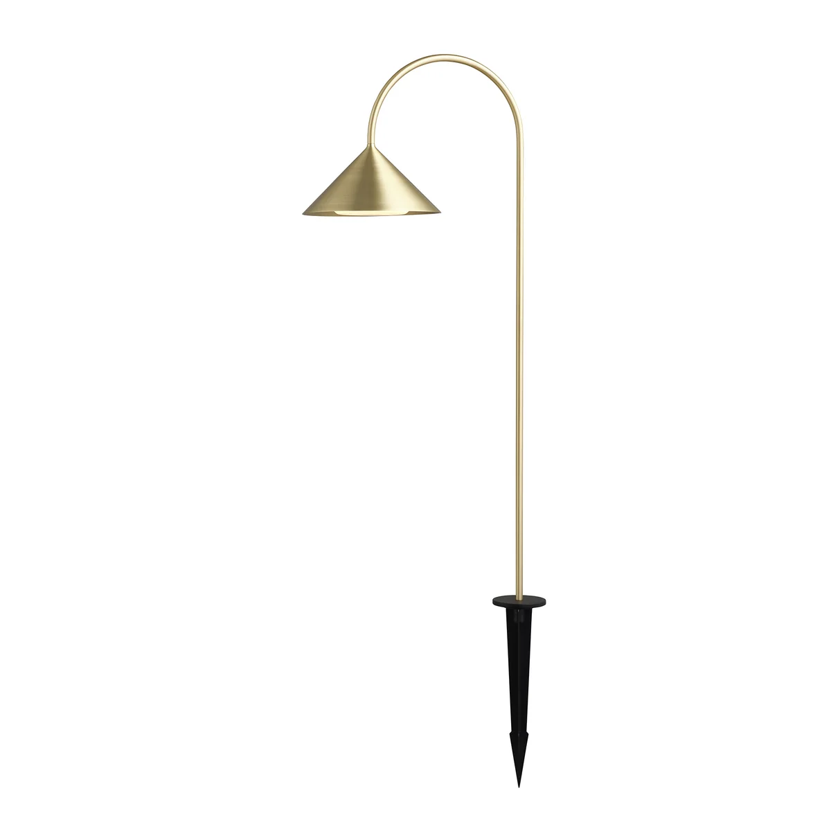 Frandsen - Grasp LED Lampe d'extérieur à accu avec piquet de terre, laiton Frandsen - Grasp LED Lampe d'extérieur à accu avec piquet de terre, laiton