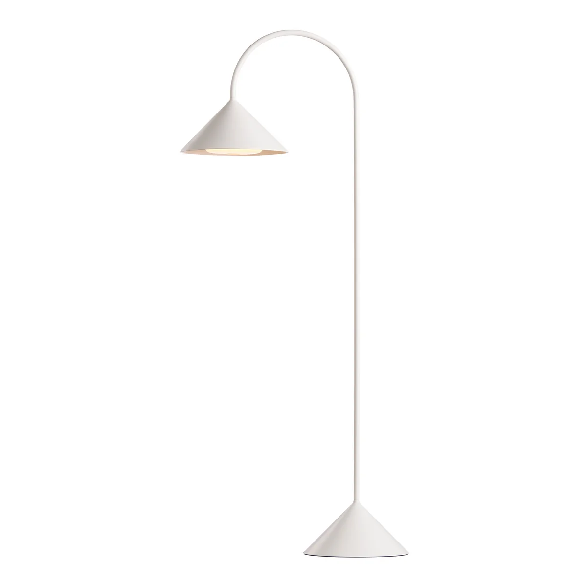 Frandsen - Grasp Lampadaire LED rechargeable, H 72 cm, blanc mat Frandsen - Grasp Lampadaire LED rechargeable, H 72 cm, blanc mat
