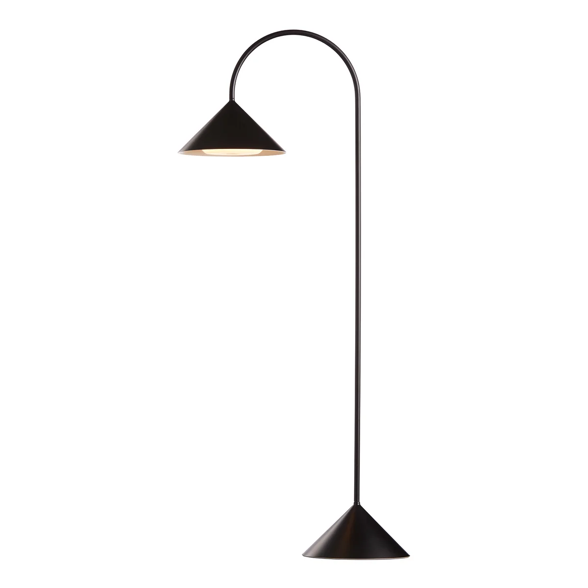 Frandsen - Grasp Lampadaire LED rechargeable, H 72 cm, noir mat Frandsen - Grasp Lampadaire LED rechargeable, H 72 cm, noir mat