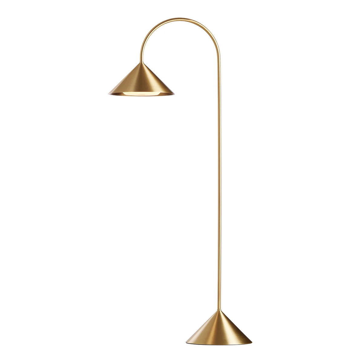Frandsen - Grasp LED Lampadaire à accu, H 72 cm, laiton Frandsen - Grasp LED Lampadaire à accu, H 72 cm, laiton