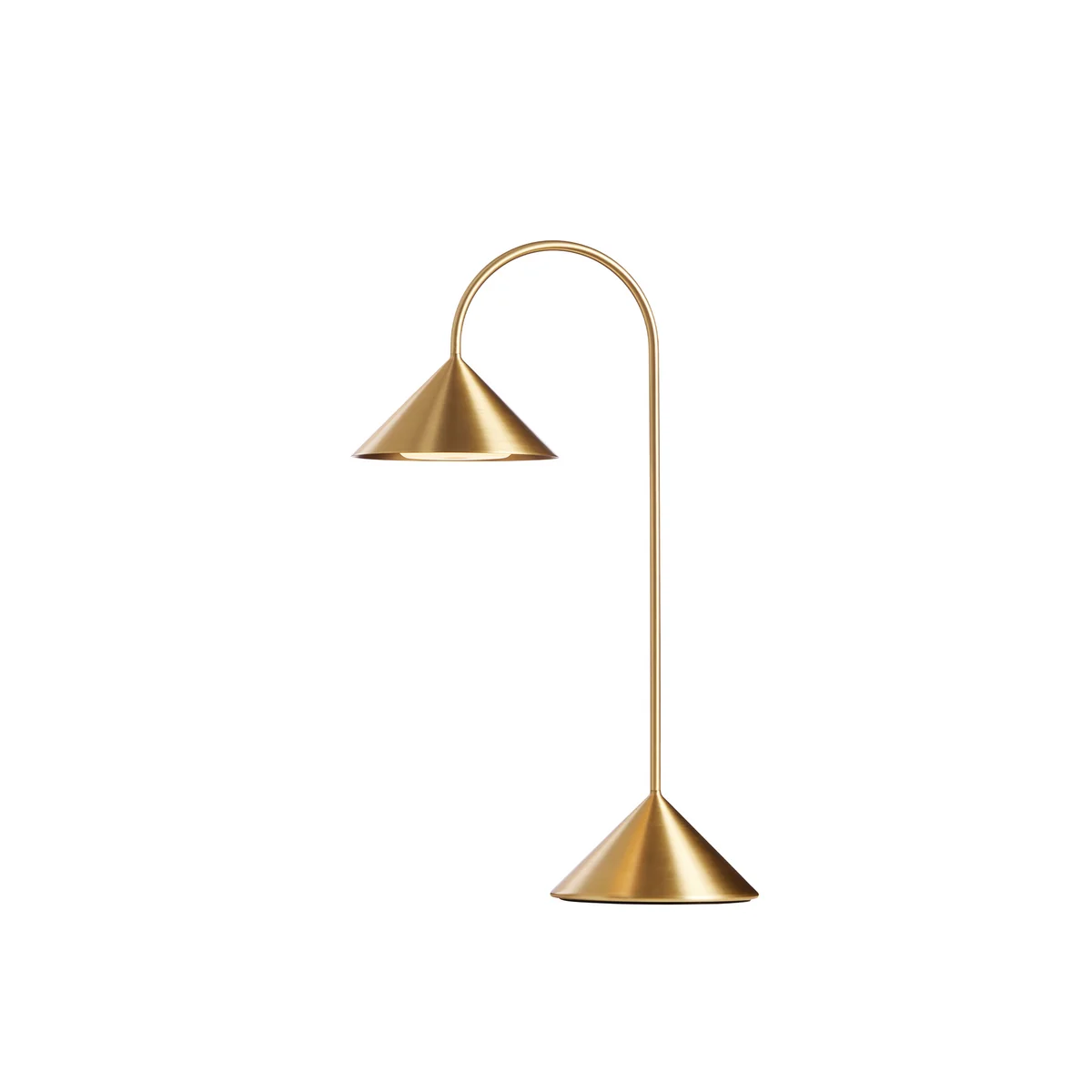 Frandsen - Grasp Lampadaire LED rechargeable, H 47 cm, laiton Frandsen - Grasp Lampadaire LED rechargeable, H 47 cm, laiton