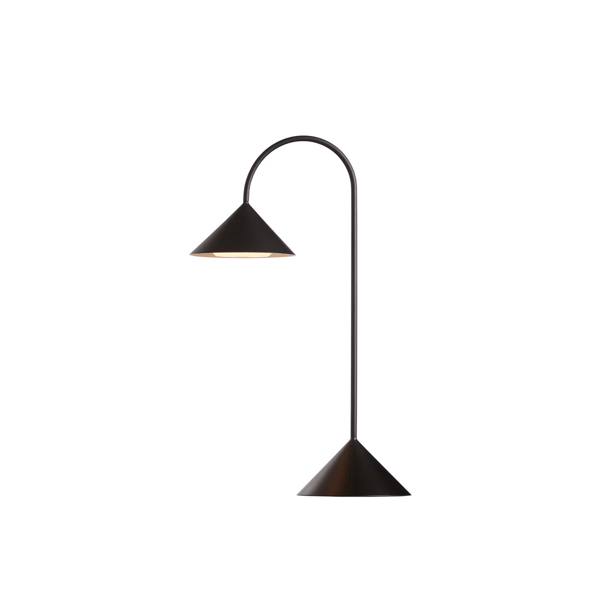 Frandsen - Grasp Lampadaire LED rechargeable, H 47 cm, noir mat Frandsen - Grasp Lampadaire LED rechargeable, H 47 cm, noir mat