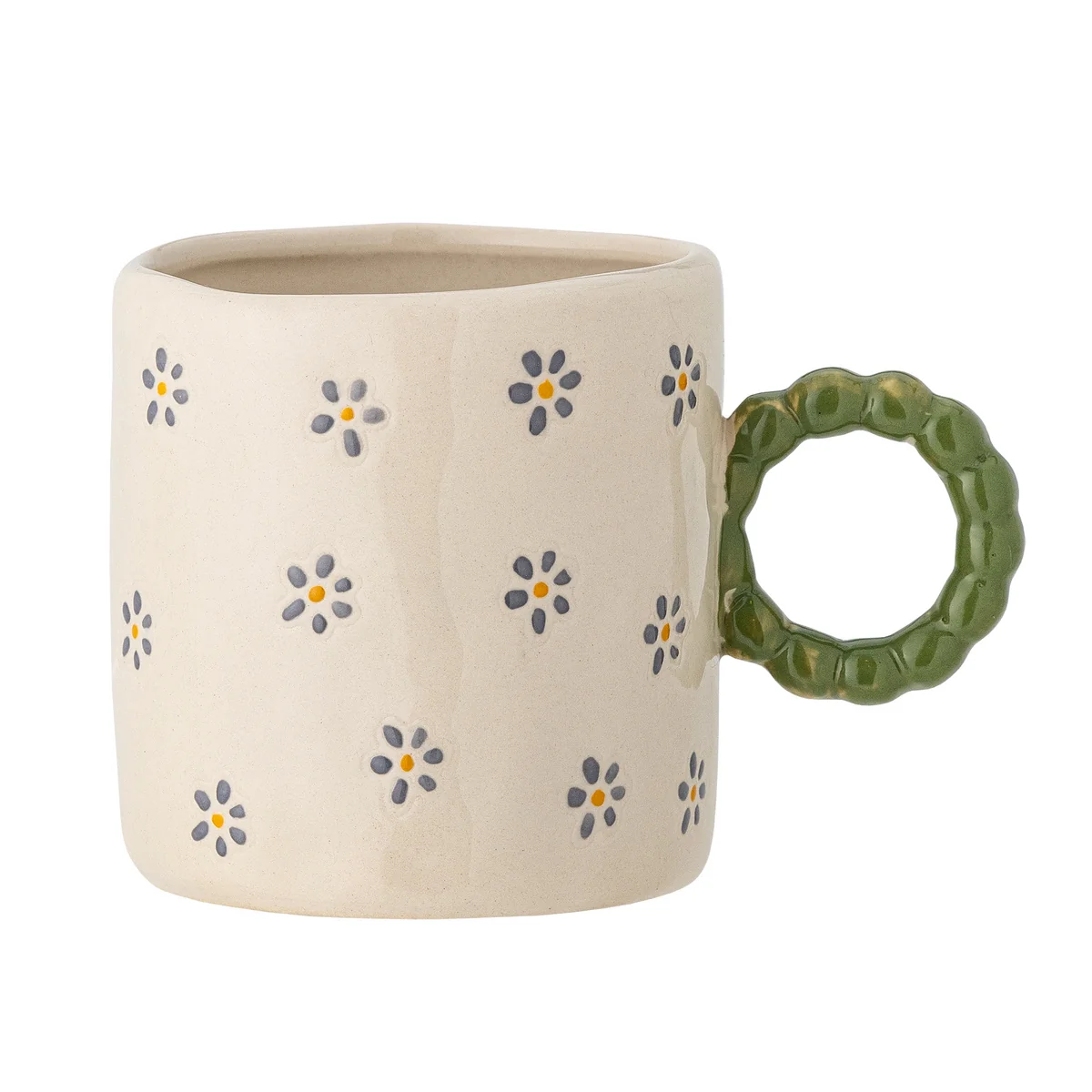 Bloomingville Mini - Dorthea Tasse, blanc / vert Bloomingville Mini - Dorthea Tasse, blanc / vert