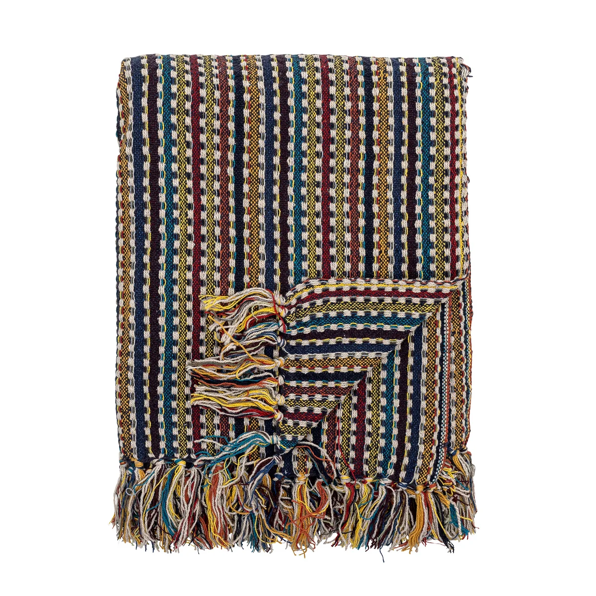 Bloomingville - Lazzario couverture, multicolore Bloomingville - Lazzario couverture, multicolore