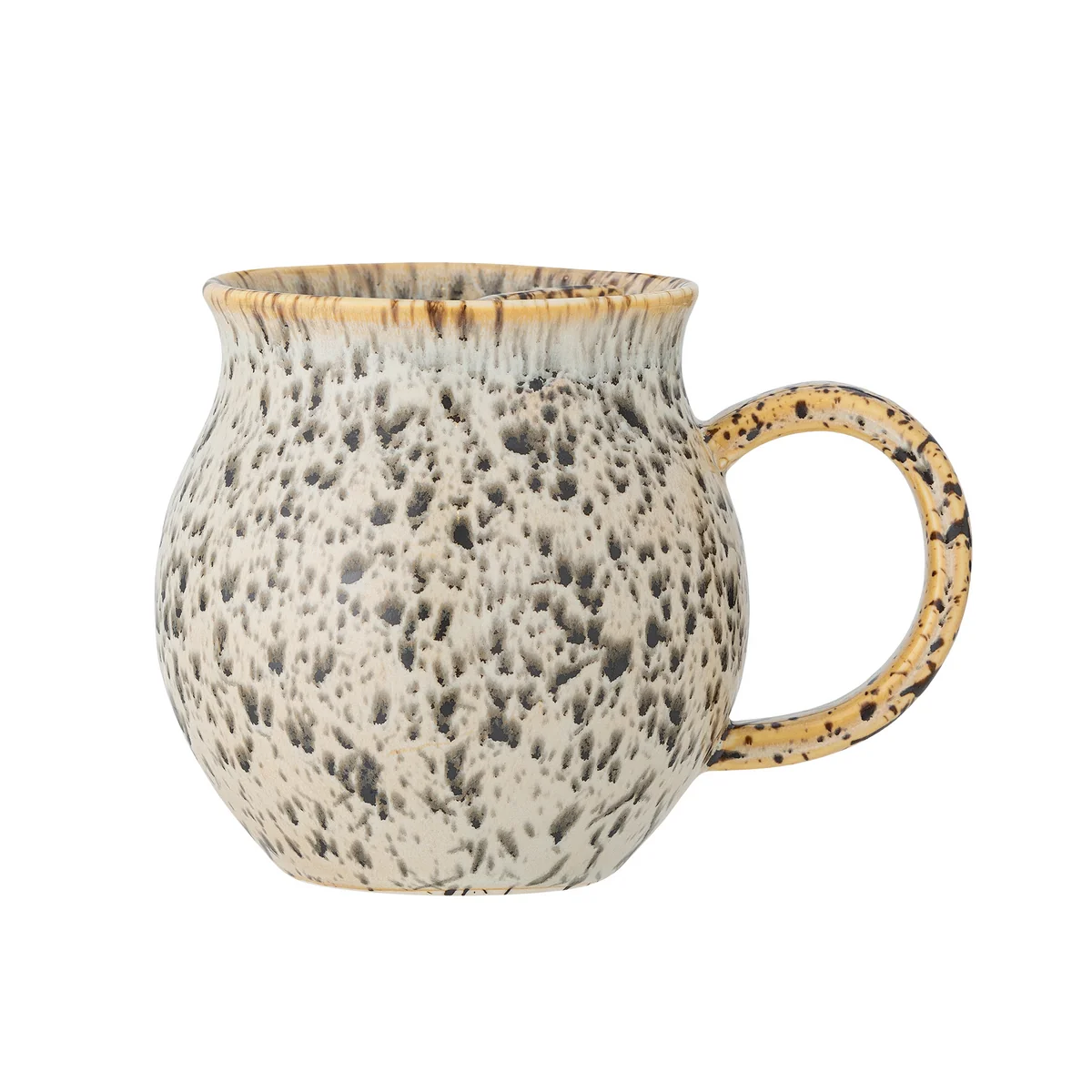 Bloomingville - Alicia Gobelet, Ø 10 cm x H 10. 5 cm, gris Bloomingville - Alicia Gobelet, Ø 10 cm x H 10. 5 cm, gris