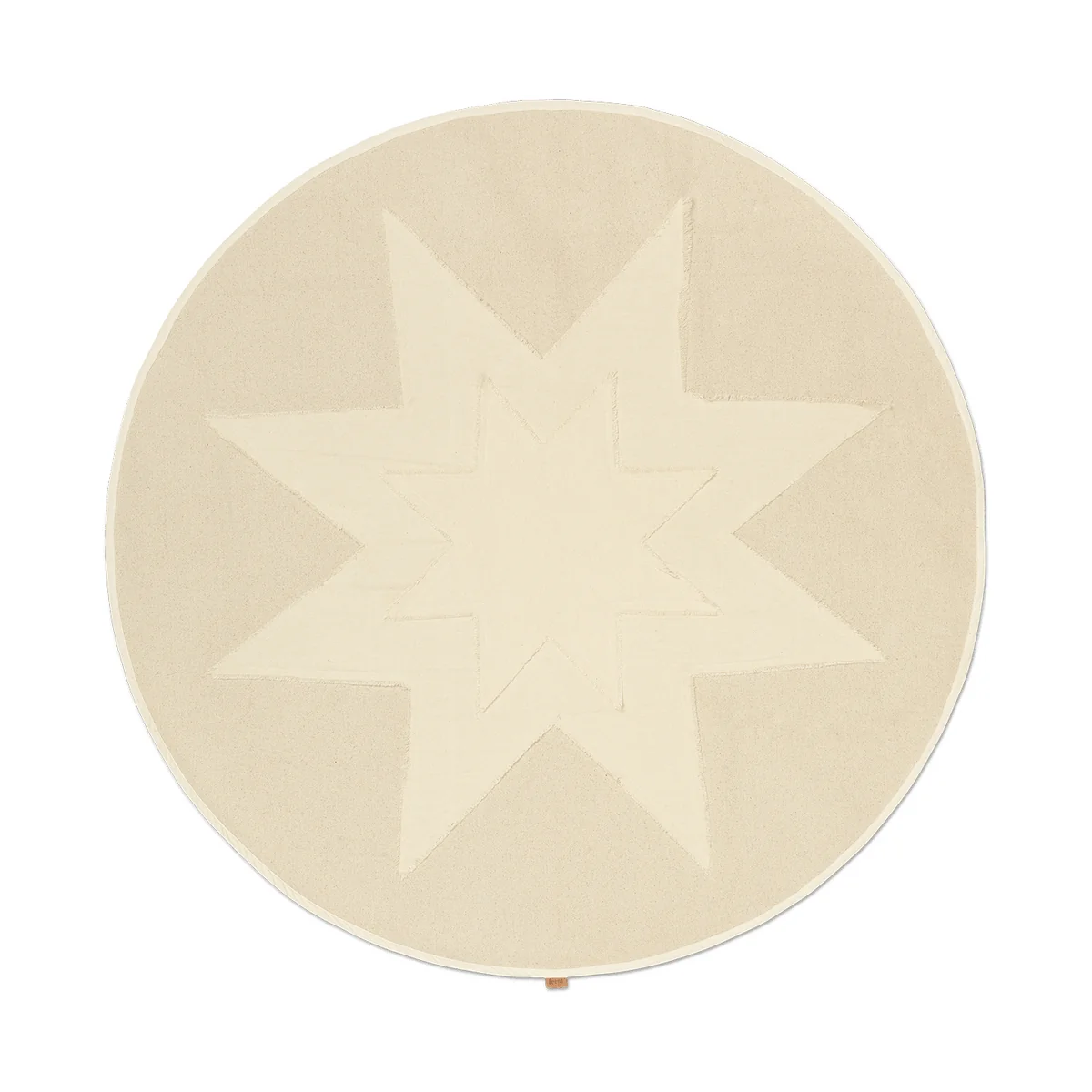 Ferm Living - Vela Star couverture de sapin de Noël, naturel Ferm Living - Vela Star couverture de sapin de Noël, naturel