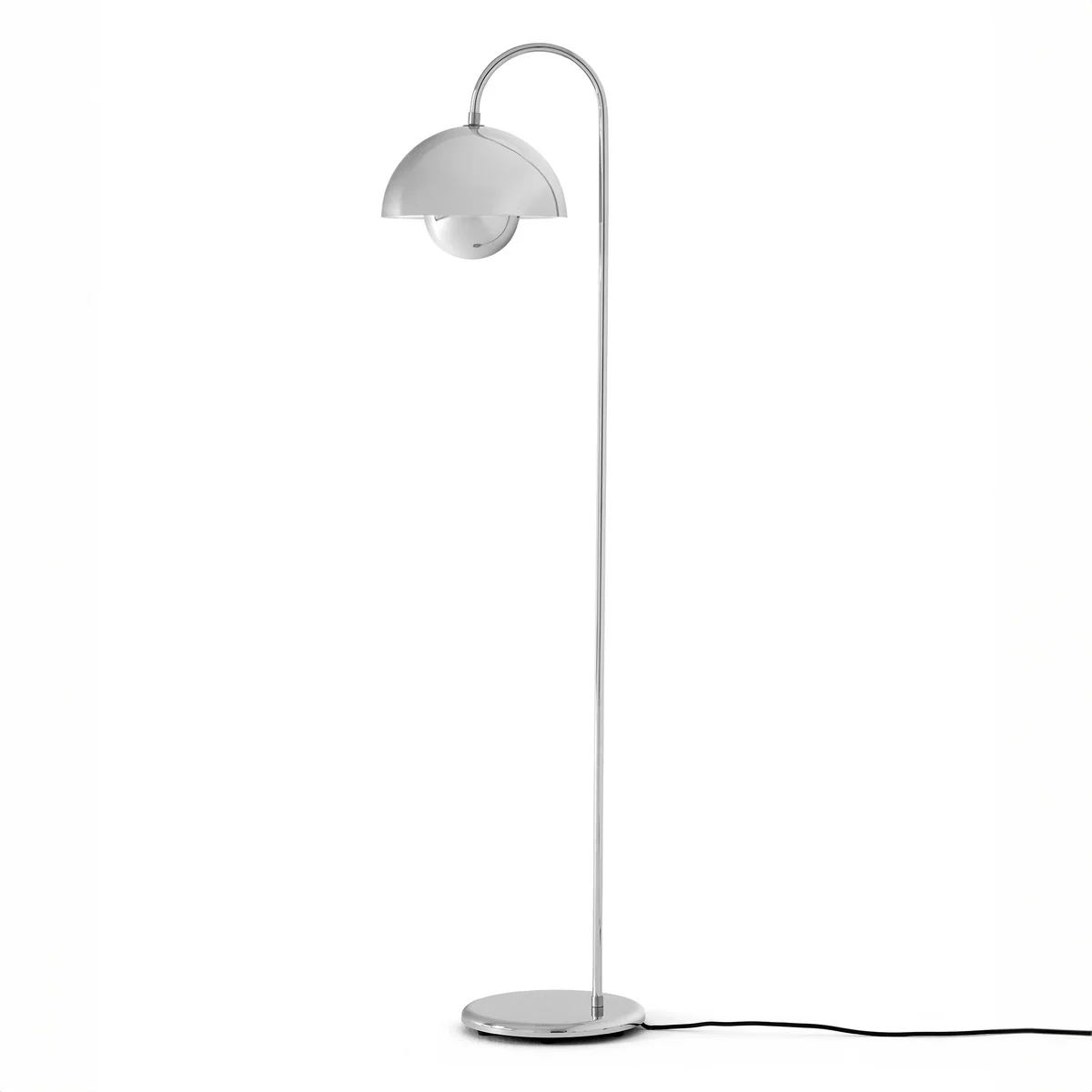 & Tradition - FlowerPot Lampadaire VP12, chrome-plaqué