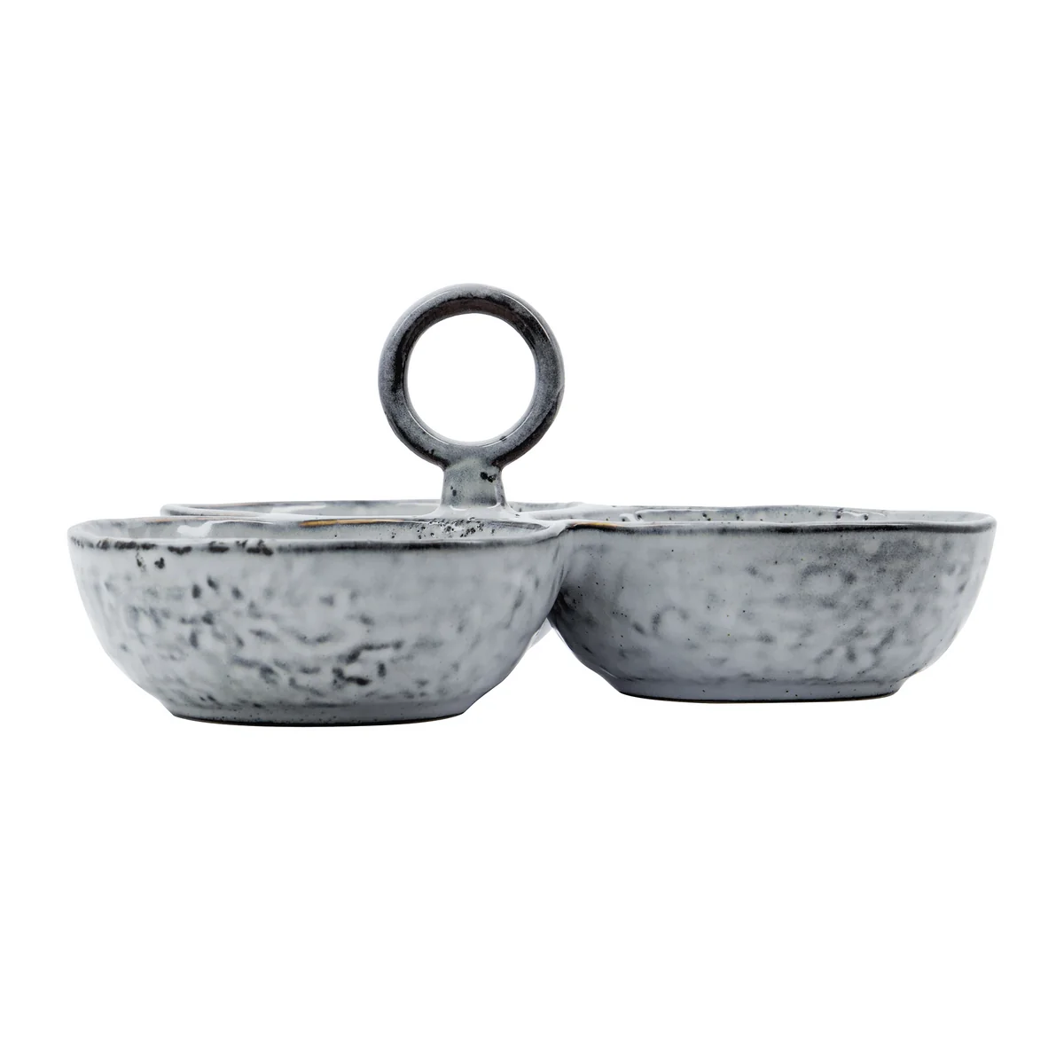 House Doctor - Rustic bols de service, gris / bleu House Doctor - Rustic bols de service, gris / bleu