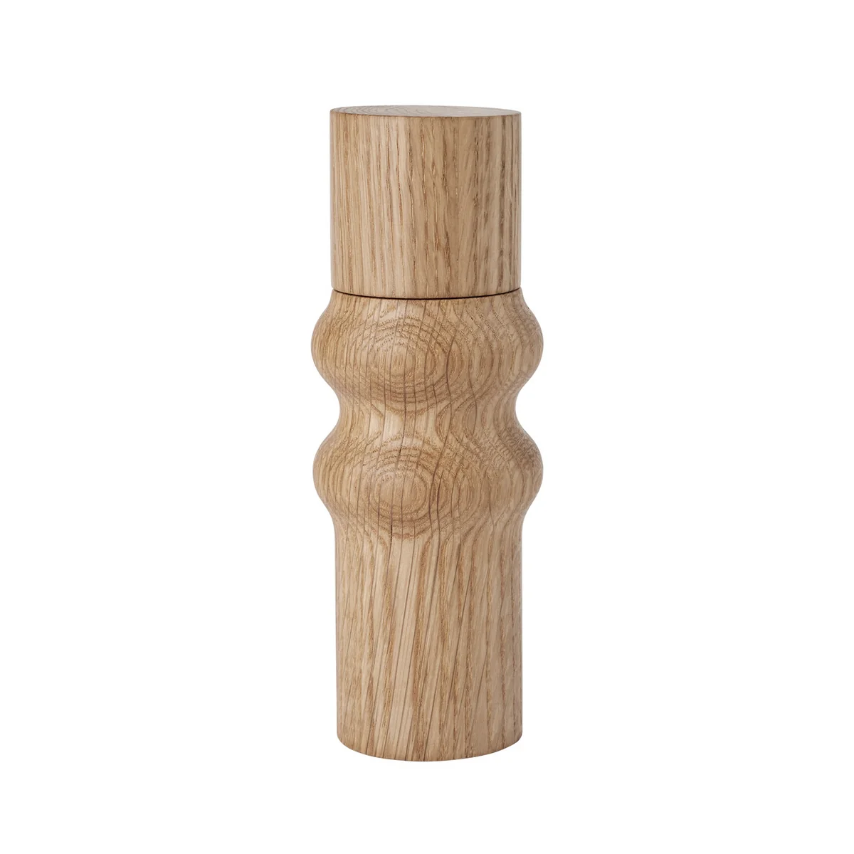 Broste Copenhagen - Moulin à sel et à poivre Edgar, version 2, Ø 6 cm x H 20 cm, chêne