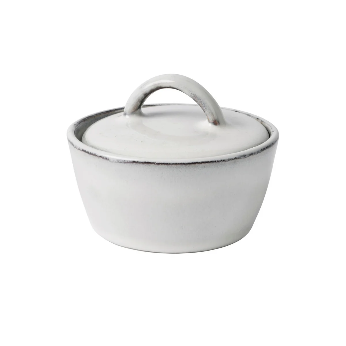 Broste Copenhagen - Nordic Sand Bol avec couvercle, Ø 8 cm x H 6 cm, beige Broste Copenhagen - Nordic Sand Bol avec couvercle, Ø 8 cm x H 6 cm, beige