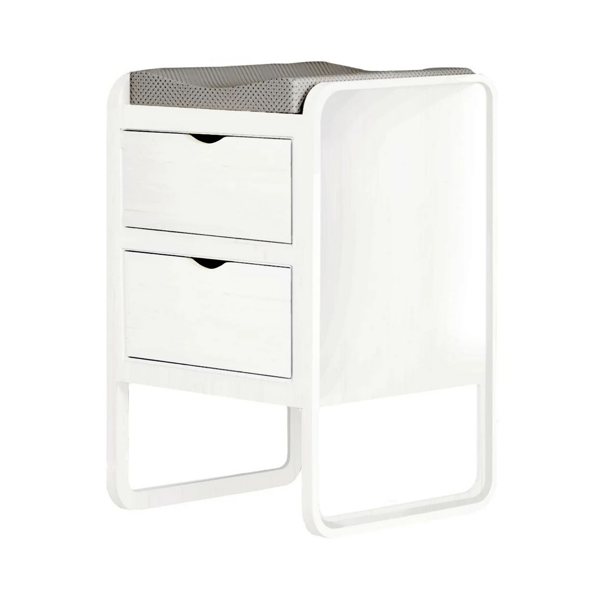 Nofred - Form Table à langer, H 95 cm, blanc