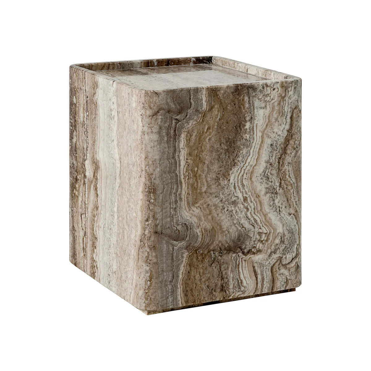 GUBI - Pietra table d'appoint, Small, lively sepia