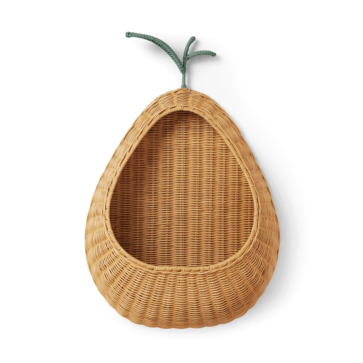 Ferm Living - Pear Rangement mural, rotin tressé Ferm Living - Pear Rangement mural, rotin tressé