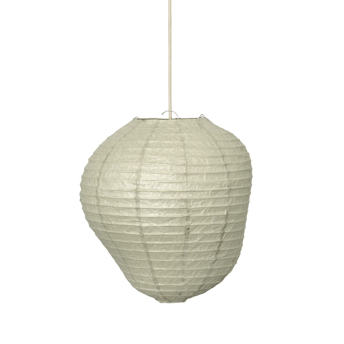 Ferm Living - Kurbis Abat-jour, H 60 x Ø 57 cm, dark sage Ferm Living - Kurbis Abat-jour, H 60 x Ø 57 cm, dark sage