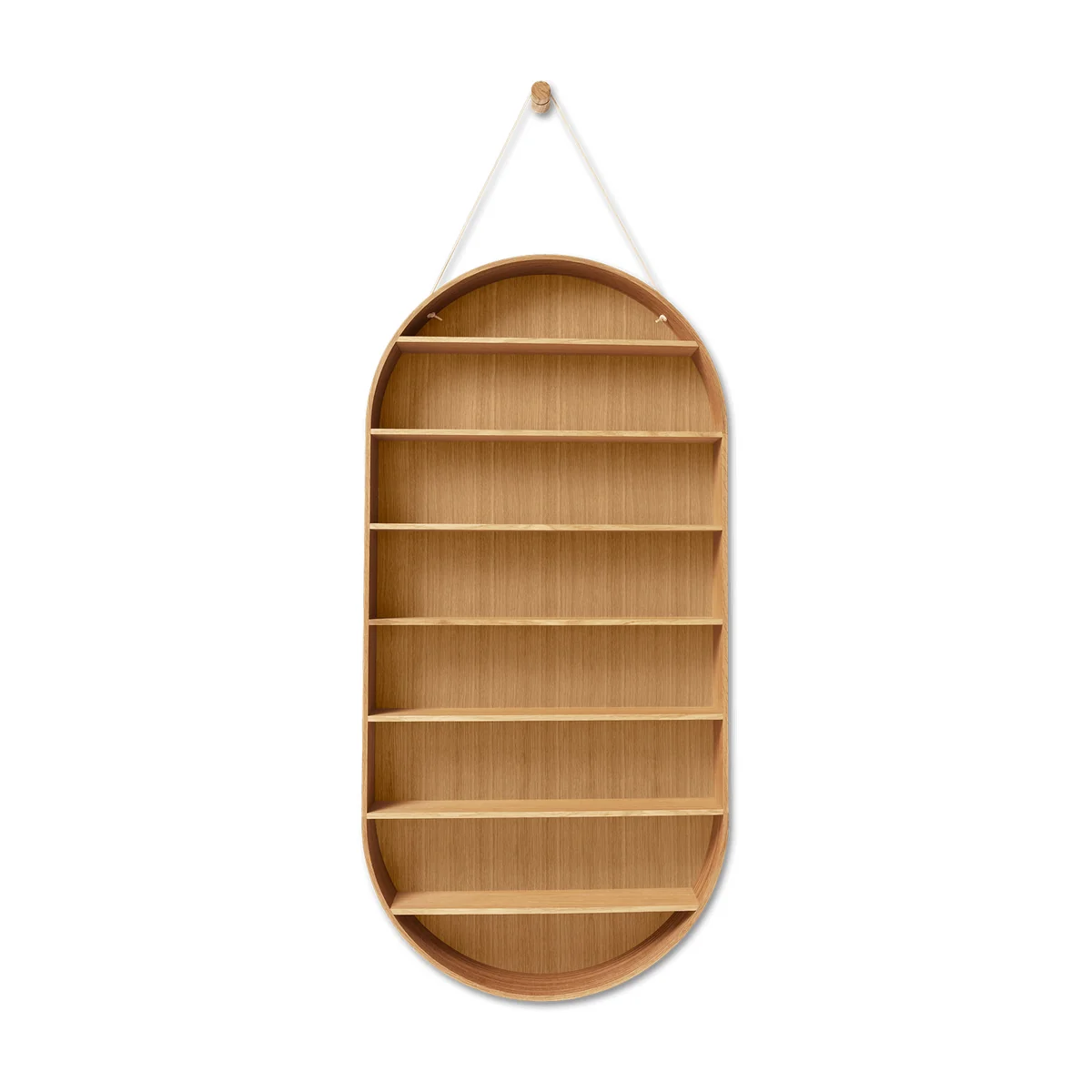 Ferm Living - Oval Dorm Étagère murale, chêne huilé Ferm Living - Oval Dorm Étagère murale, chêne huilé