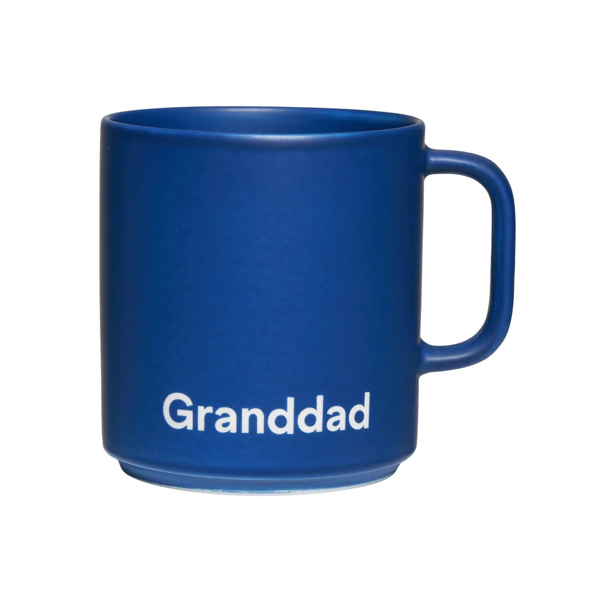 Design Letters - Tasse en porcelaine VIP Favourite, avec anse, Granddad / bleu nuit Design Letters - Tasse en porcelaine VIP Favourite, avec anse, Granddad / bleu nuit