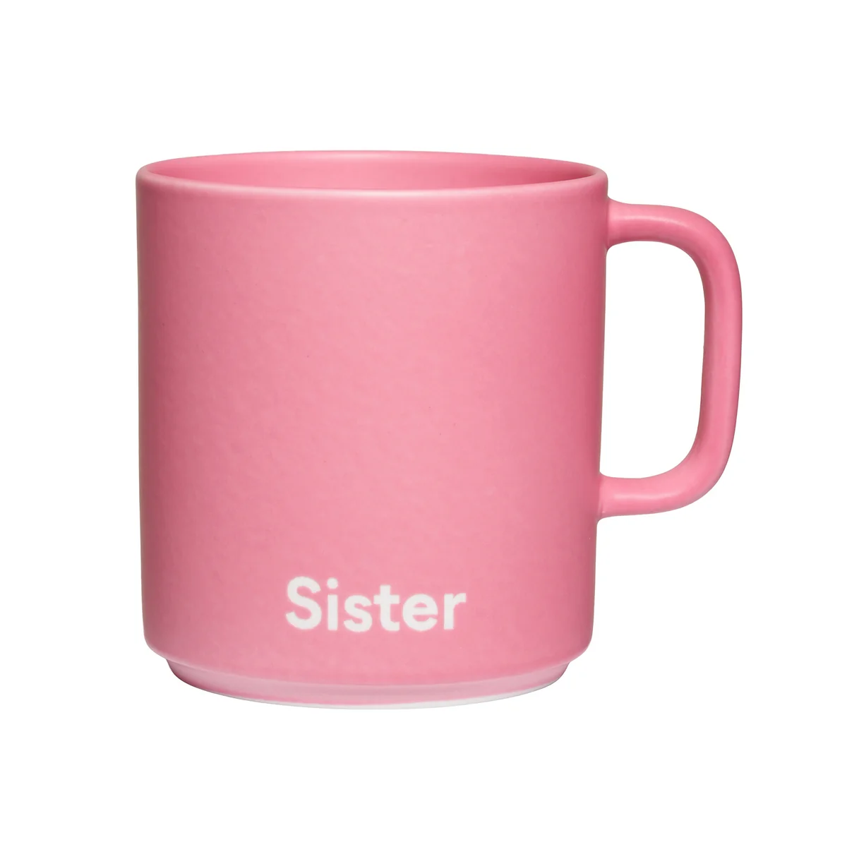 Design Letters - Tasse en porcelaine à anse « Sister » / rose de la marque « VIP Favourite » Design Letters - Tasse en porcelaine à anse « Sister » / rose de la marque « VIP Favourite »
