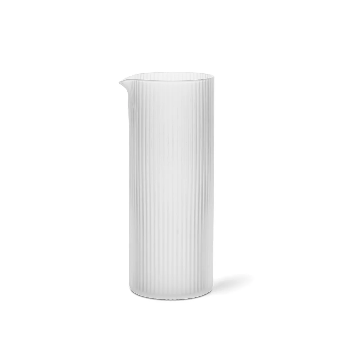 Ferm Living - Ripple Carafe à lait, 0,4 l, givré