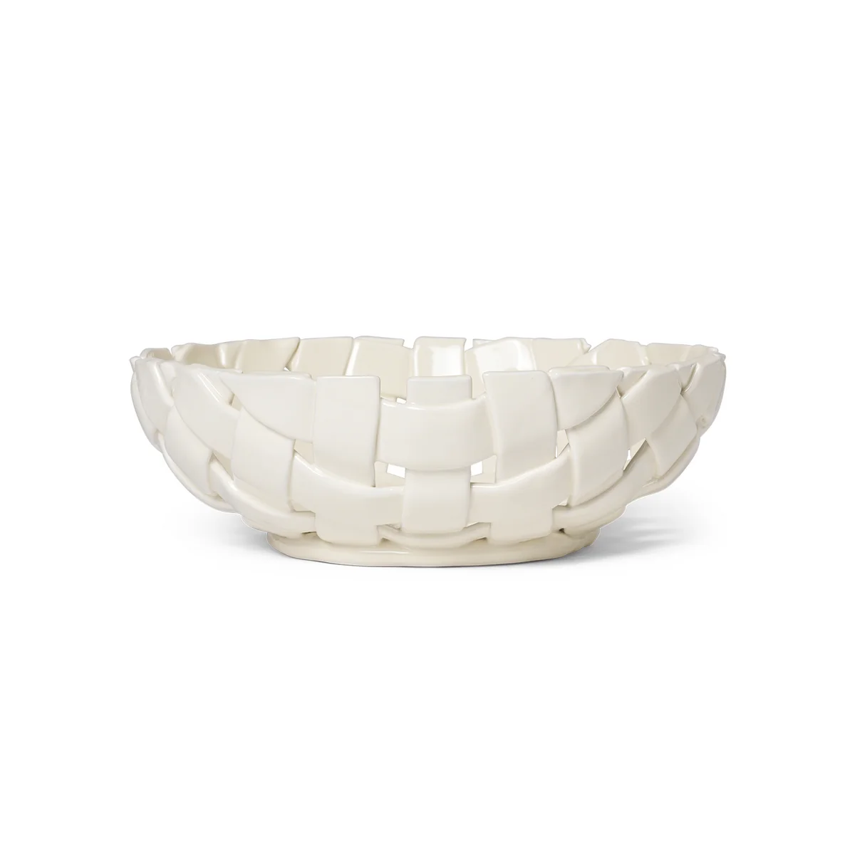 Ferm Living - Plait Coupe, Ø 30 cm, blanc cassé Ferm Living - Plait Coupe, Ø 30 cm, blanc cassé