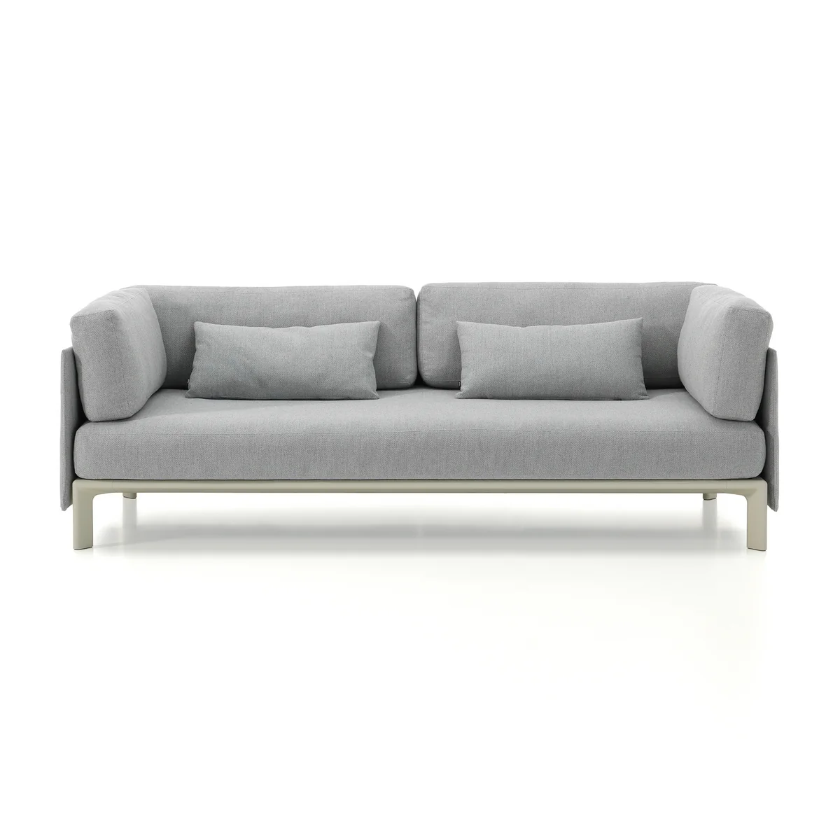 Vitra - Anagram canapé modulaire flexible, 190 x 95 cm, incl. coussin 65 x 55 cm, craie / galet mélangé (Dumet 06) Vitra - Anagram canapé modulaire flexible, 190 x 95 cm, incl. coussin 65 x 55 cm, craie / galet mélangé (Dumet 06)