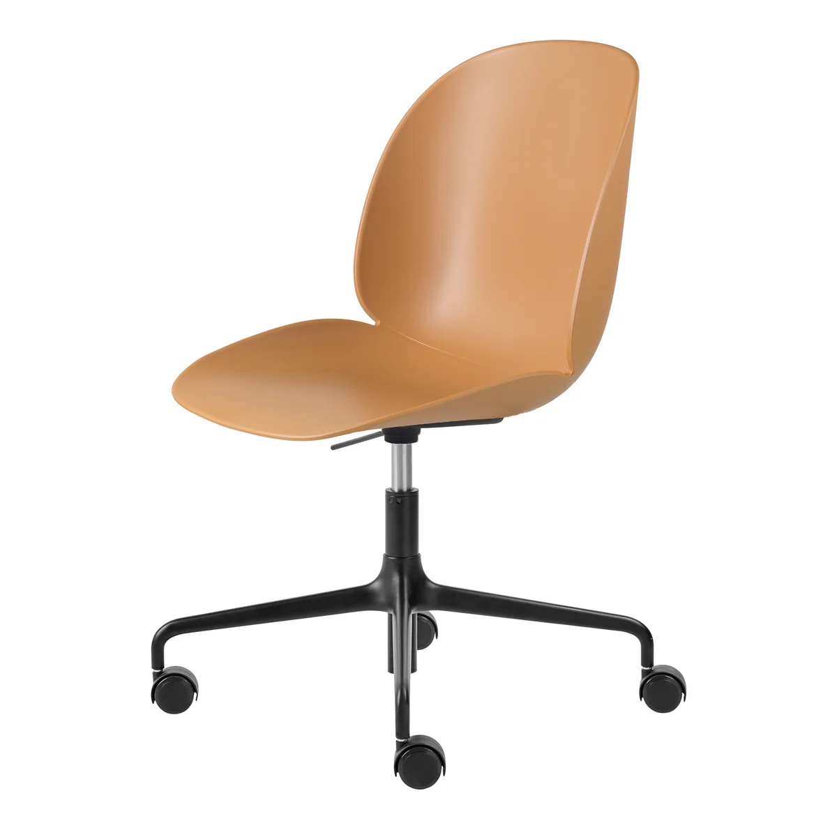 GUBI - Beetle Meeting Chaise, amber brown GUBI - Beetle Meeting Chaise, amber brown