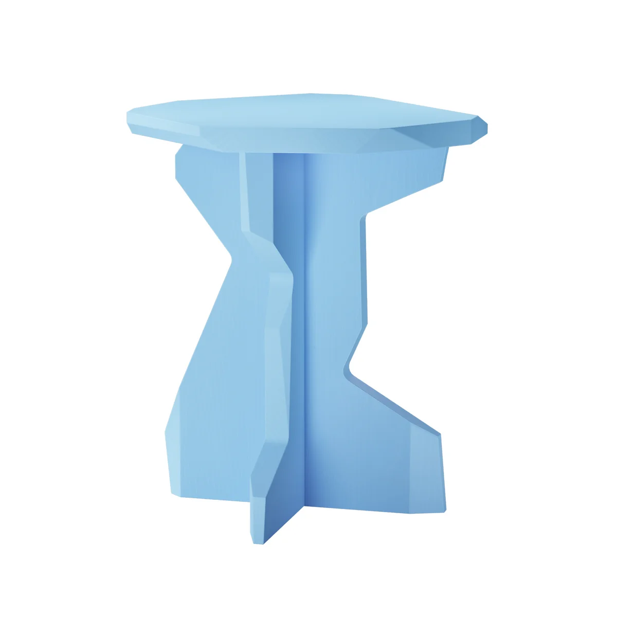 OUT Objekte unserer Tage - Fels Tabouret, frêne laqué bleu ciel
