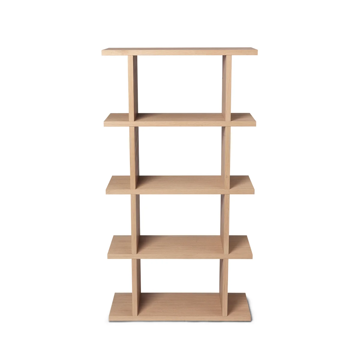 Ferm Living - Kona Bibliothèque 1 x 4, 75 x 141 cm, chêne naturel Ferm Living - Kona Bibliothèque 1 x 4, 75 x 141 cm, chêne naturel