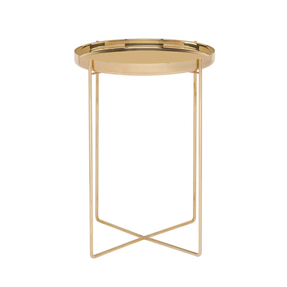 e15 - Habibi Table d'appoint H 47 Ø 37 cm, laiton e15 - Habibi Table d'appoint H 47 Ø 37 cm, laiton