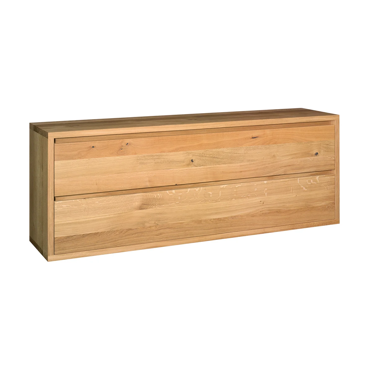 e15 - Imari Commode avec 2 tiroirs, L x l x H 160 x 45 x 75 cm, chêne huilé e15 - Imari Commode avec 2 tiroirs, L x l x H 160 x 45 x 75 cm, chêne huilé