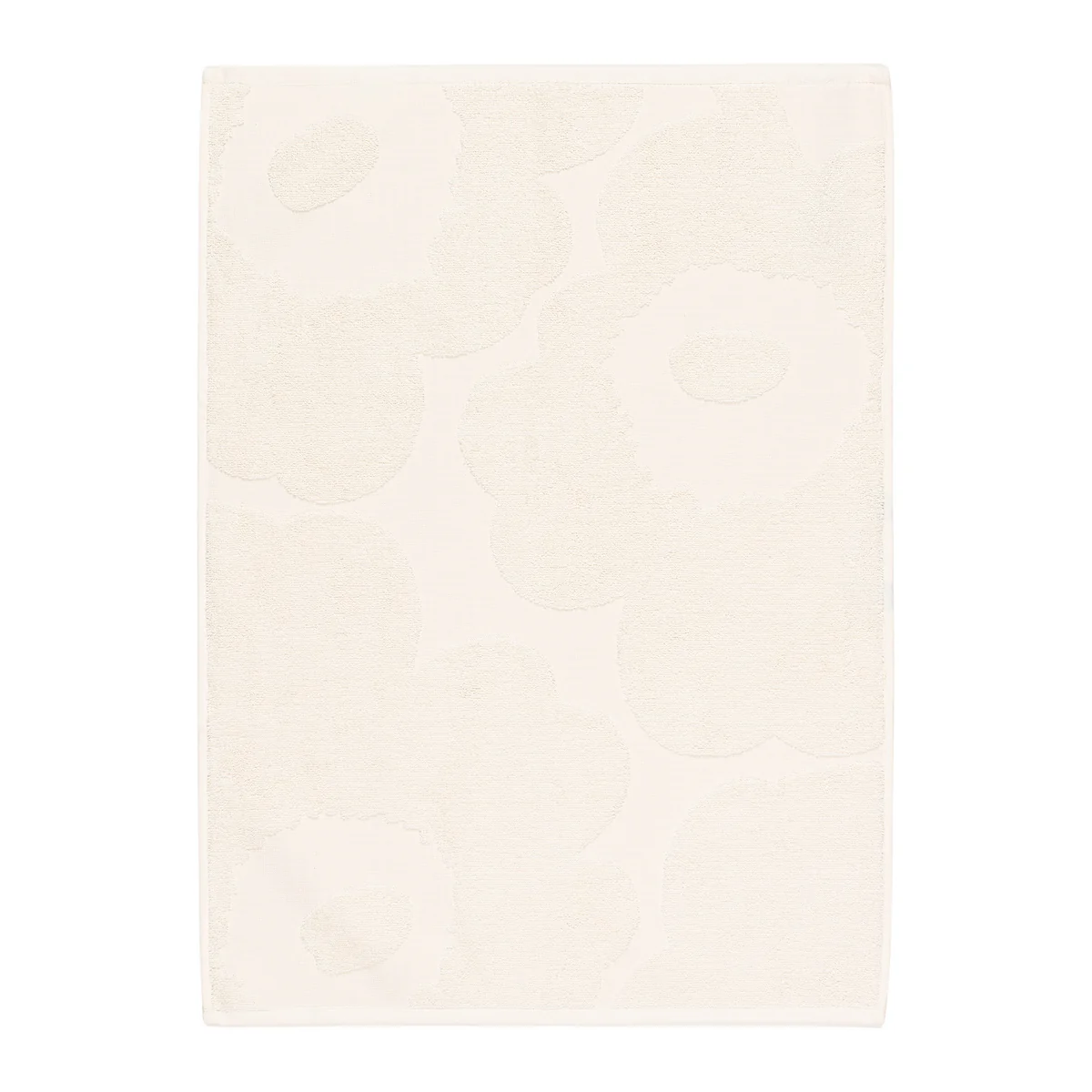 Marimekko - Unikko Solid Serviette de bain, 50 x 70 cm, ivoire