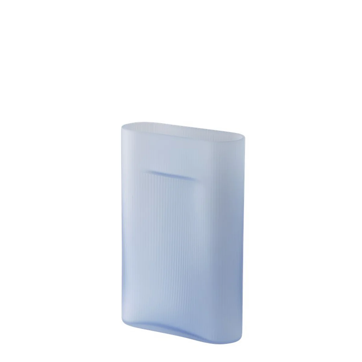 Muuto - Ridge Vase H 35 cm, verre, bleu clair Muuto - Ridge Vase H 35 cm, verre, bleu clair