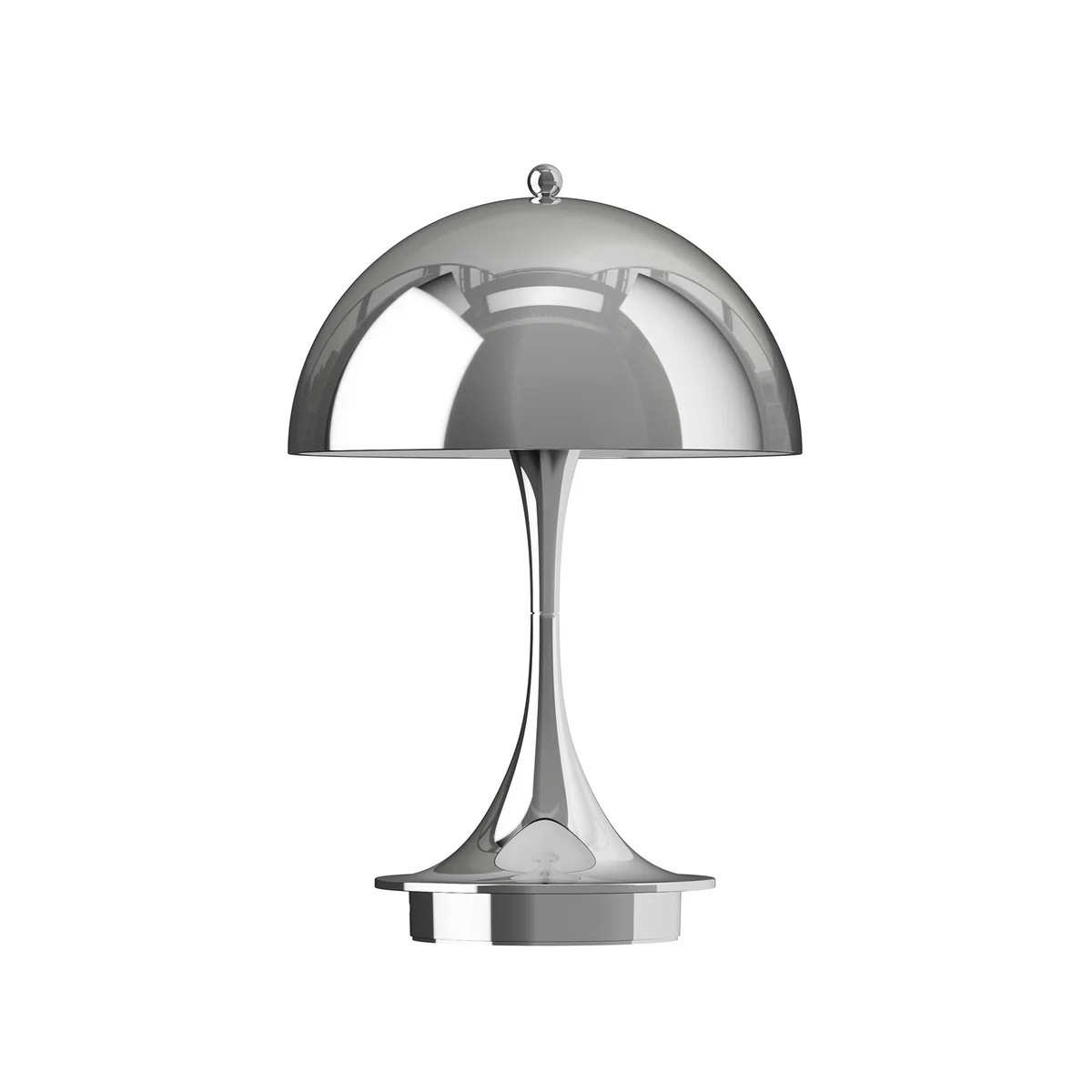 Louis Poulsen - Panthella 160 Portable V3 Lampe de table à LED rechargeable, chromé brillant Louis Poulsen - Panthella 160 Portable V3 Lampe de table à LED rechargeable, chromé brillant
