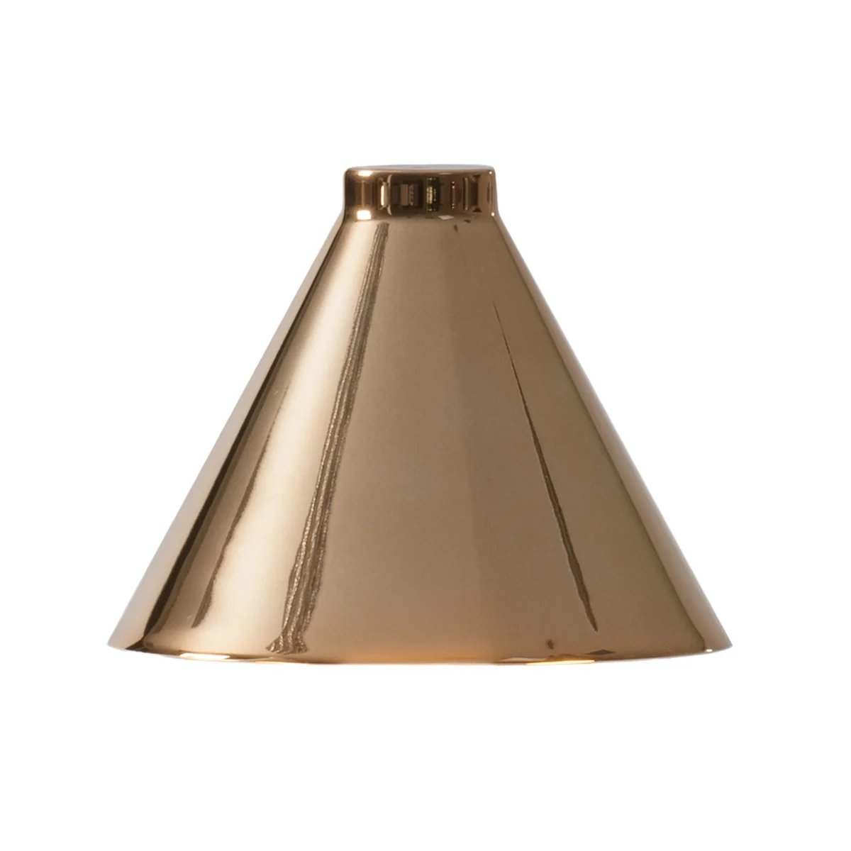 Kartell - Diffuseur pour Goodnight LED lampe à accu, cuivre poli Kartell - Diffuseur pour Goodnight LED lampe à accu, cuivre poli