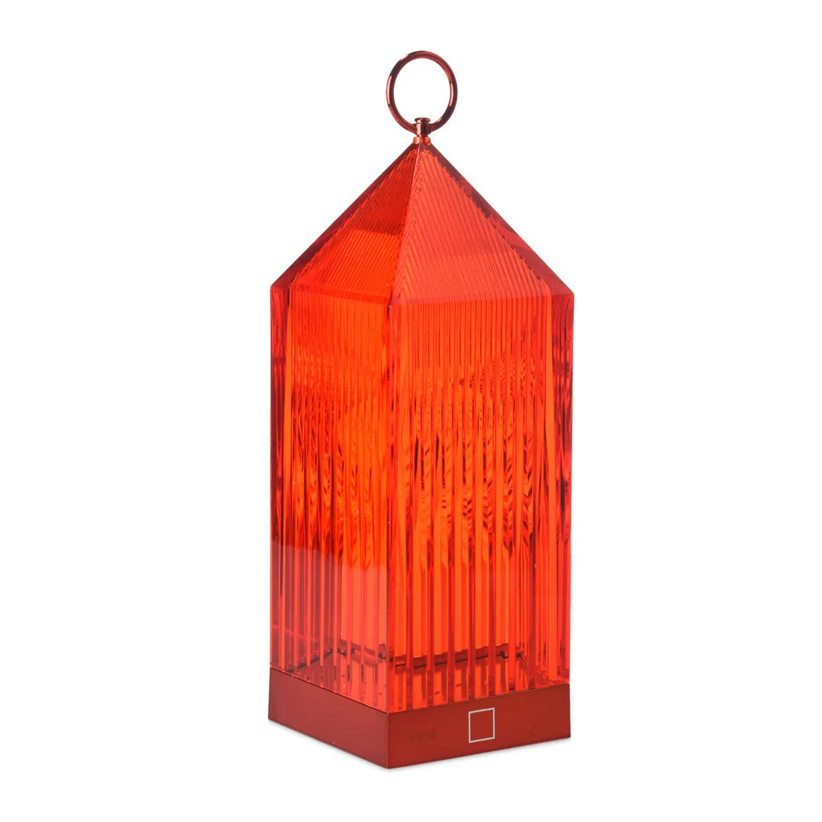 Kartell - Lampe LED Lantern, rouge Kartell - Lampe LED Lantern, rouge