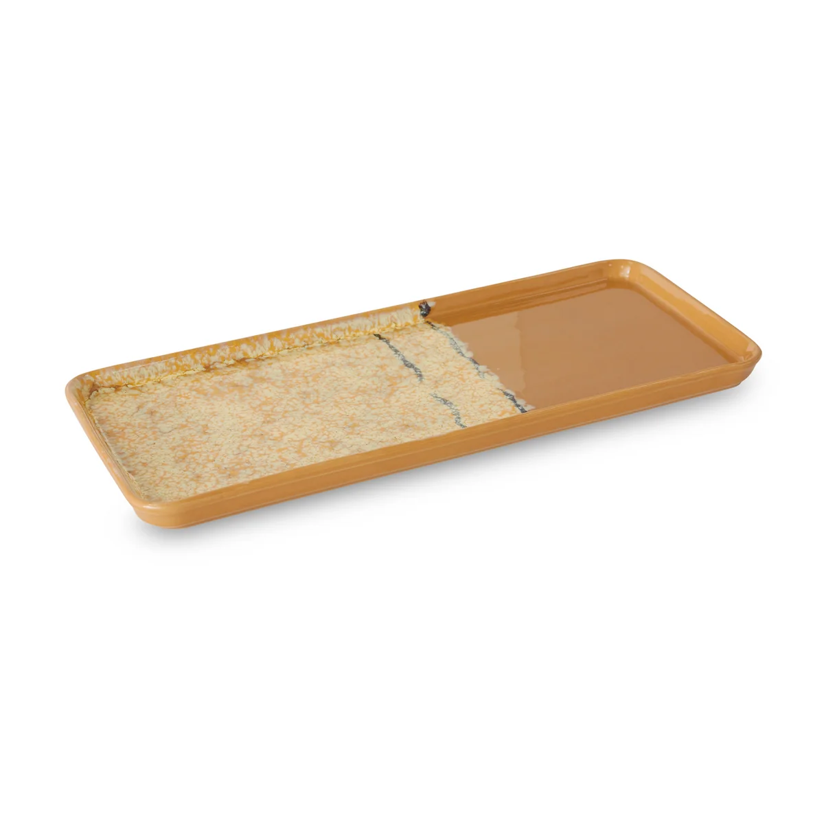 HKliving - 70's Plateau à gâteaux, 31,5 x 13,5 cm, sunbeam HKliving - 70's Plateau à gâteaux, 31,5 x 13,5 cm, sunbeam