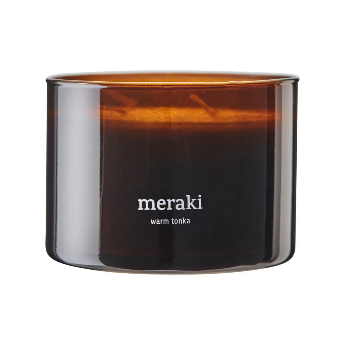 Meraki - Bougie parfumée, Ø 10 cm, Warm tonka Meraki - Bougie parfumée, Ø 10 cm, Warm tonka