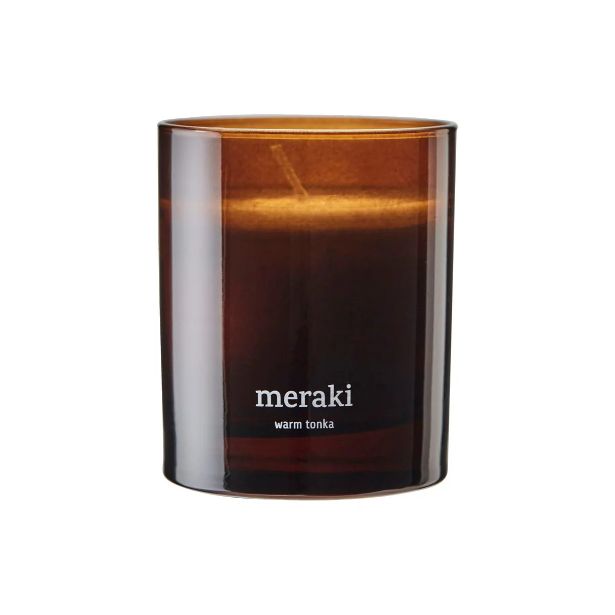 Meraki - Bougie parfumée, Ø 8 cm, Warm tonka Meraki - Bougie parfumée, Ø 8 cm, Warm tonka