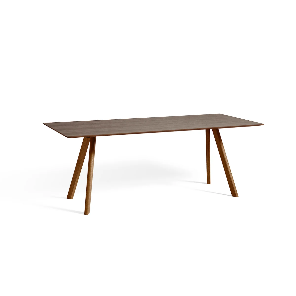 HAY - Copenhague CPH30 2. 0 Table de salle à manger 200 x 90 cm, noyer laqué HAY - Copenhague CPH30 2. 0 Table de salle à manger 200 x 90 cm, noyer laqué