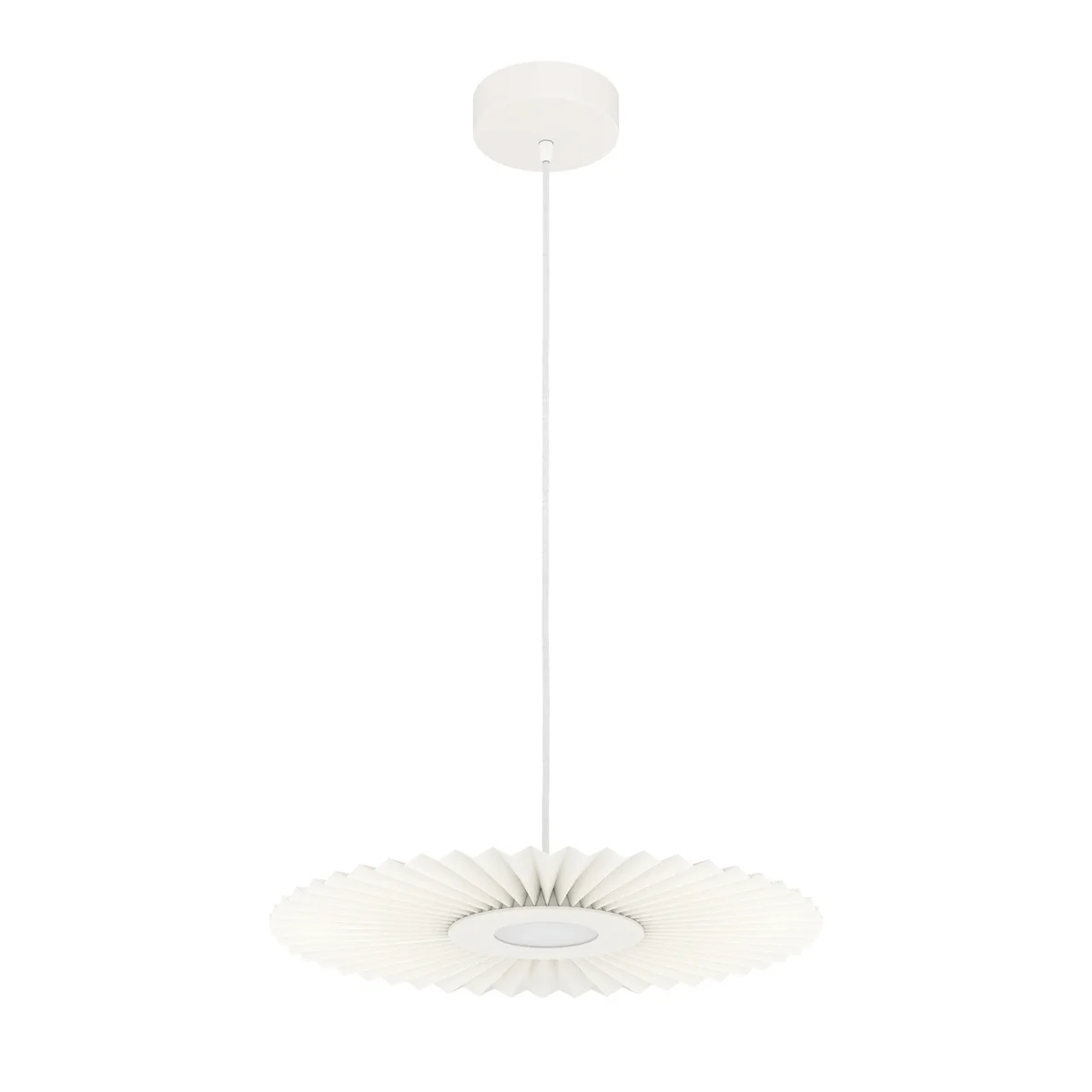 Hartô - Suspension LED Carmen light S, Ø 50 cm, blanc (RAL 9016) Hartô - Suspension LED Carmen light S, Ø 50 cm, blanc (RAL 9016)