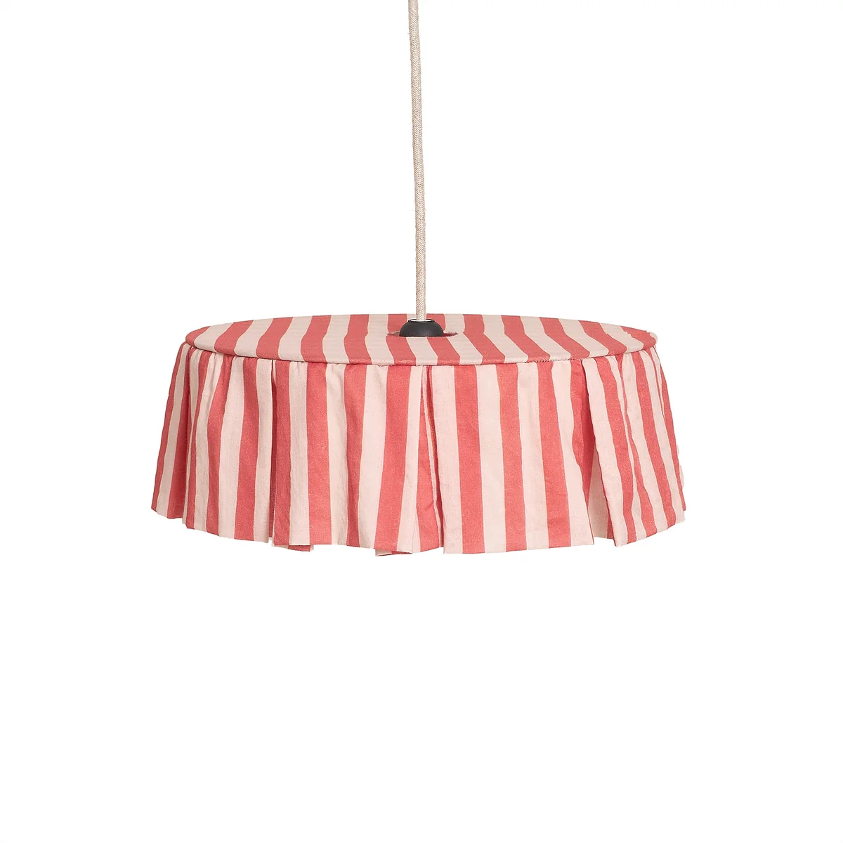 Nobodinoz - Vibes Abat-jour, Ø 40 cm, coton, rouge Nobodinoz - Vibes Abat-jour, Ø 40 cm, coton, rouge