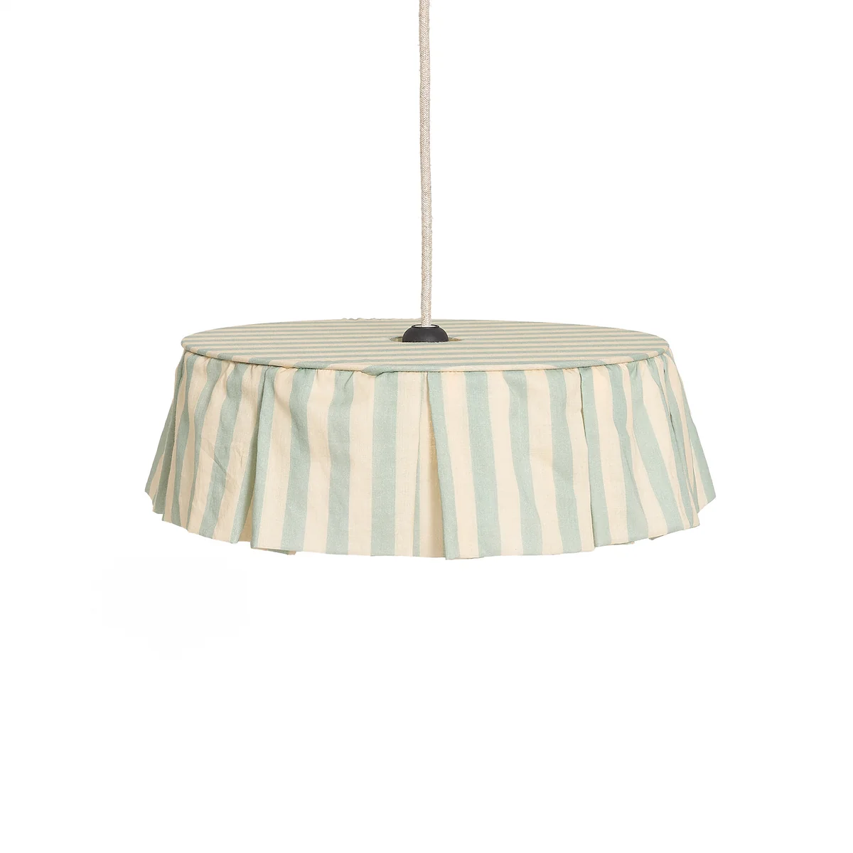 Nobodinoz - Vibes Abat-jour, Ø 40 cm, coton, turquoise Nobodinoz - Vibes Abat-jour, Ø 40 cm, coton, turquoise