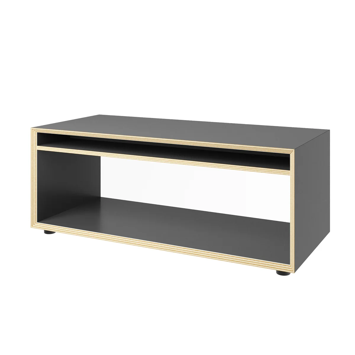 Müller Small Living - Vertiko Loop table d'appoint, anthracite Müller Small Living - Vertiko Loop table d'appoint, anthracite