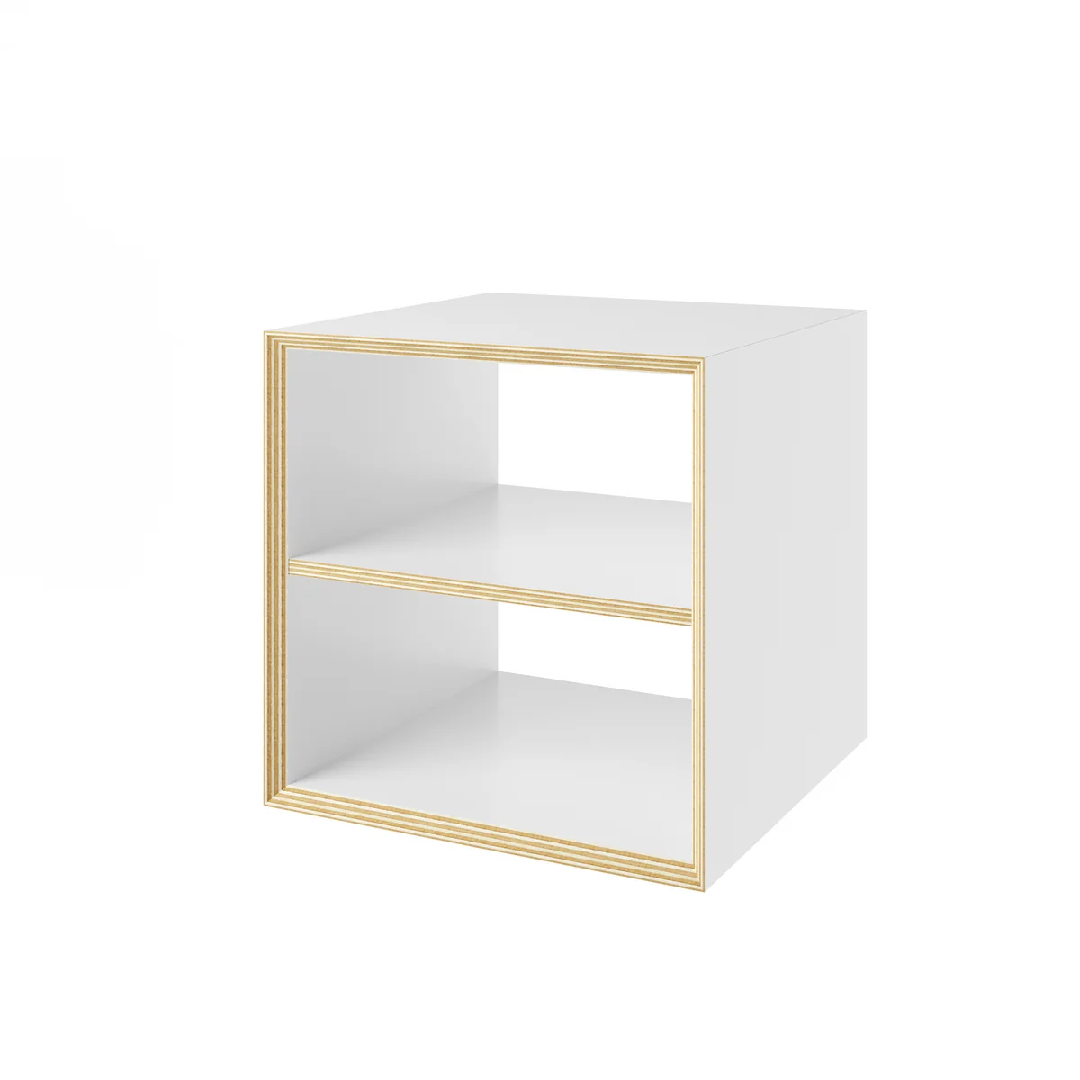 Müller Small Living - Vertiko Dice Table d'appoint, blanc Müller Small Living - Vertiko Dice Table d'appoint, blanc