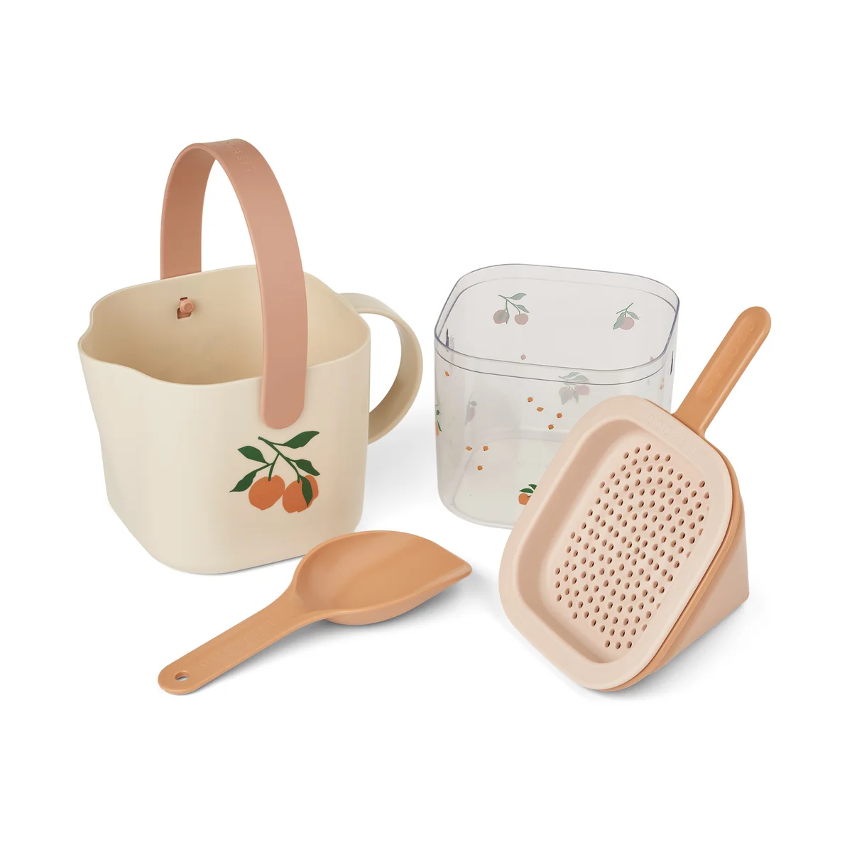 LIEWOOD - Roald Ensemble bac à sable, peach / seahell (5 pcs.)