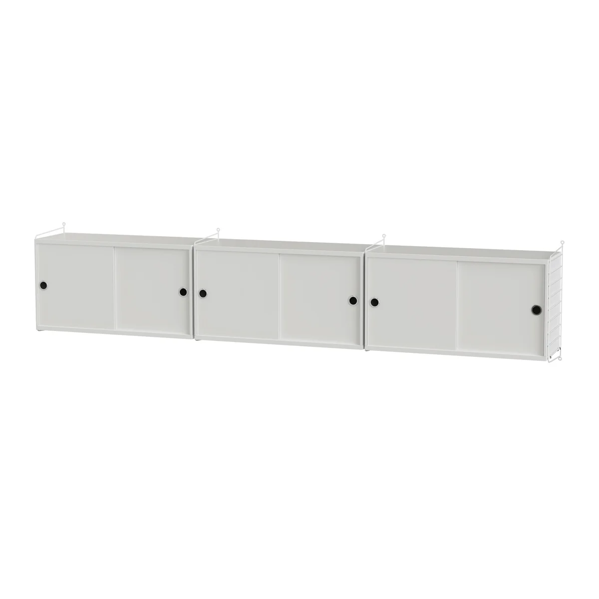 String - Armoire murale, 240 x 50 x 30 cm, blanc / blanc String - Armoire murale, 240 x 50 x 30 cm, blanc / blanc