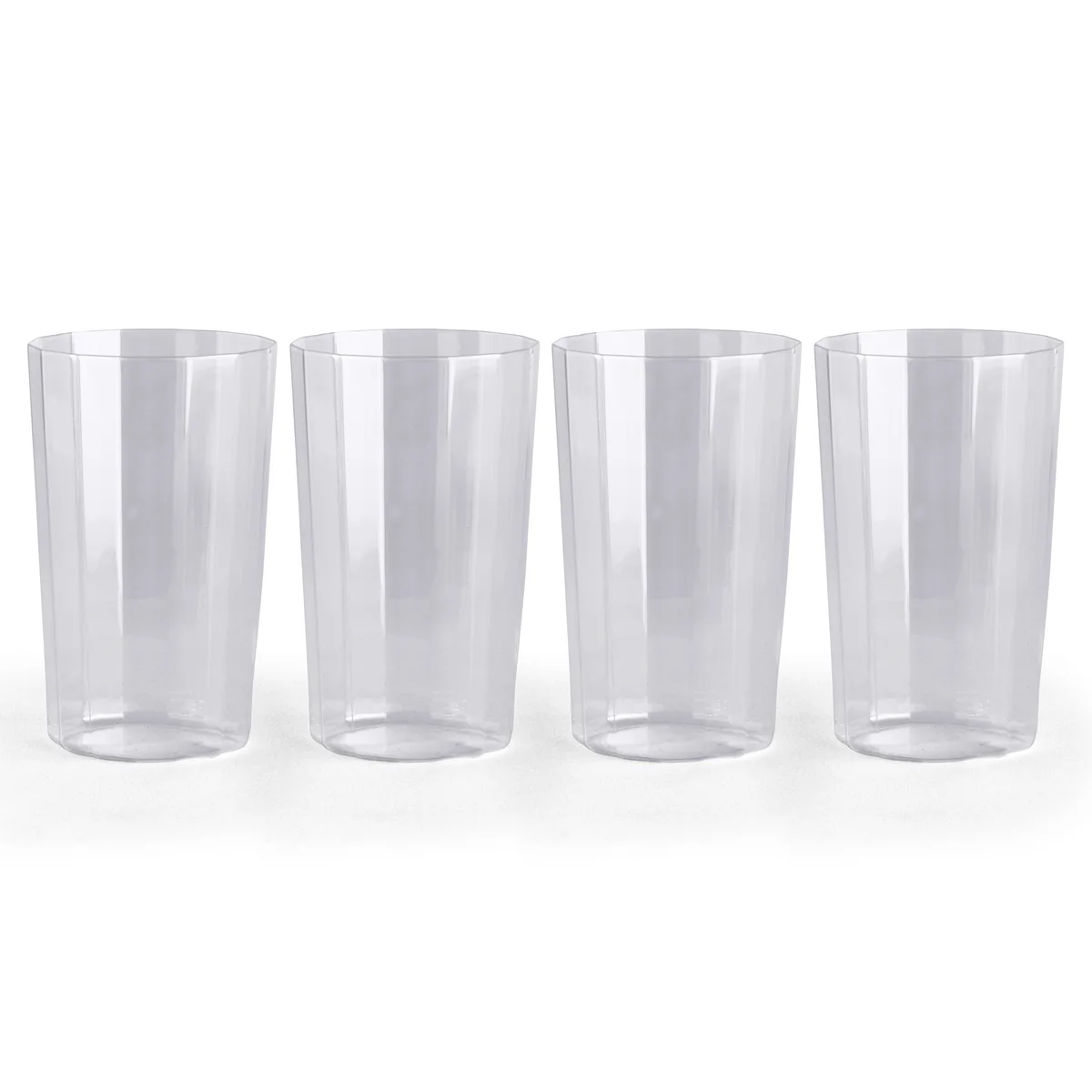 HAY - Angle Verre, large, transparent (set de 4) HAY - Angle Verre, large, transparent (set de 4)
