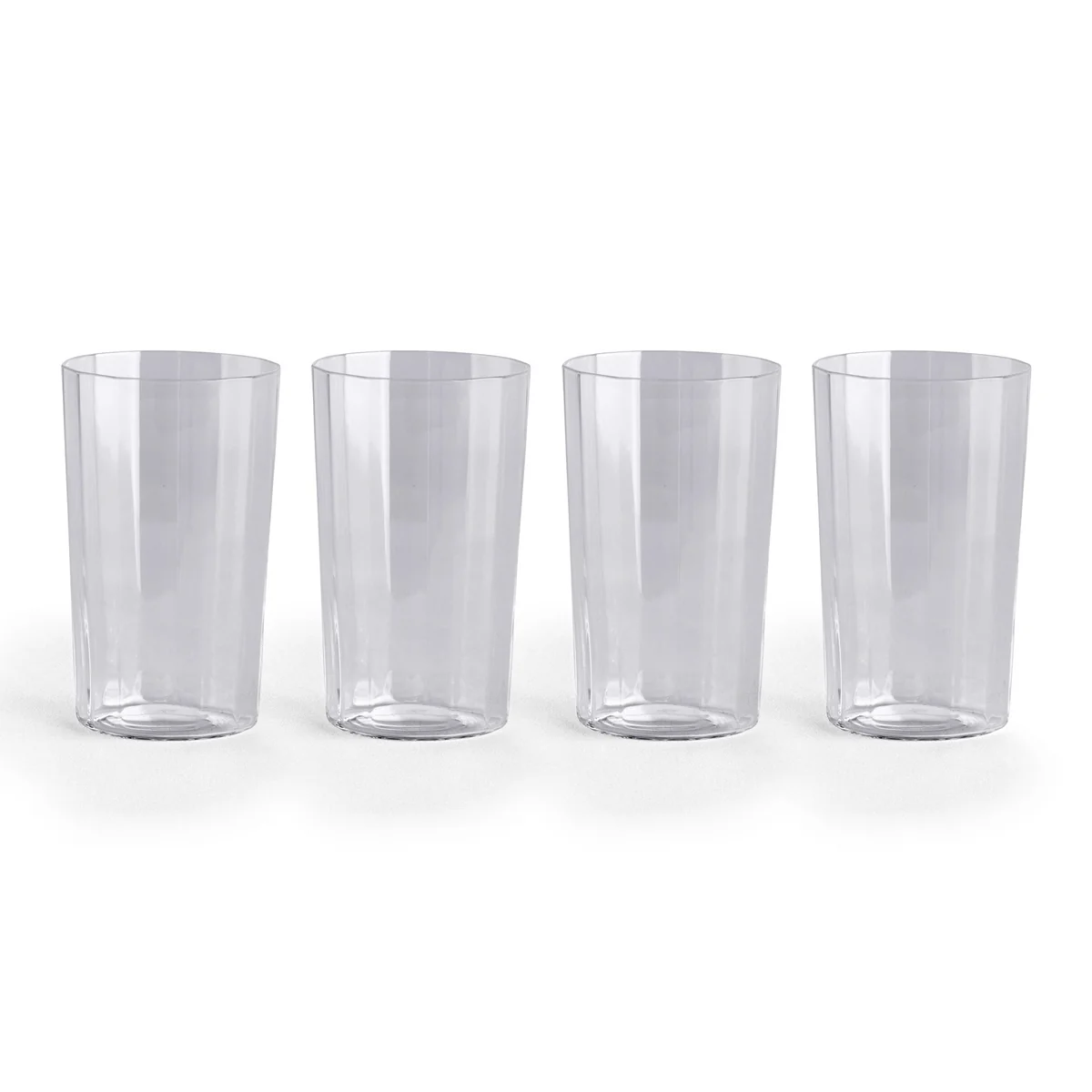 HAY - Angle Verre, moyen, transparent (set de 4) HAY - Angle Verre, moyen, transparent (set de 4)