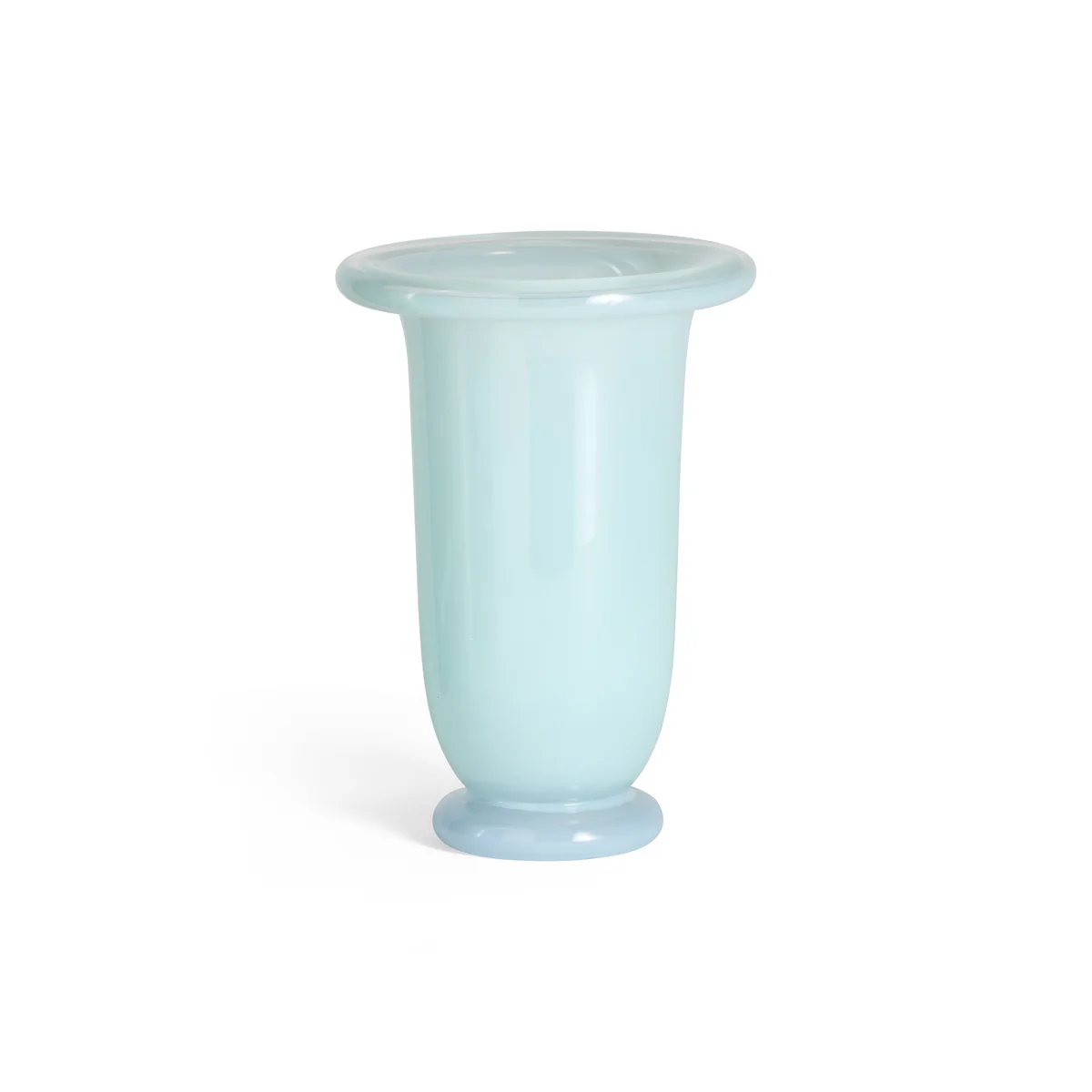 HAY - Empire Vase, moyen, bleu glacier / bleu clair