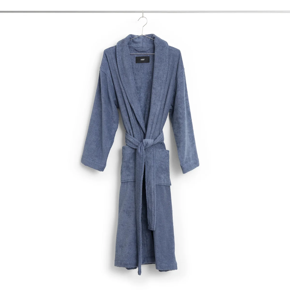 HAY - Mono Peignoir de bain, S/M, steel blue