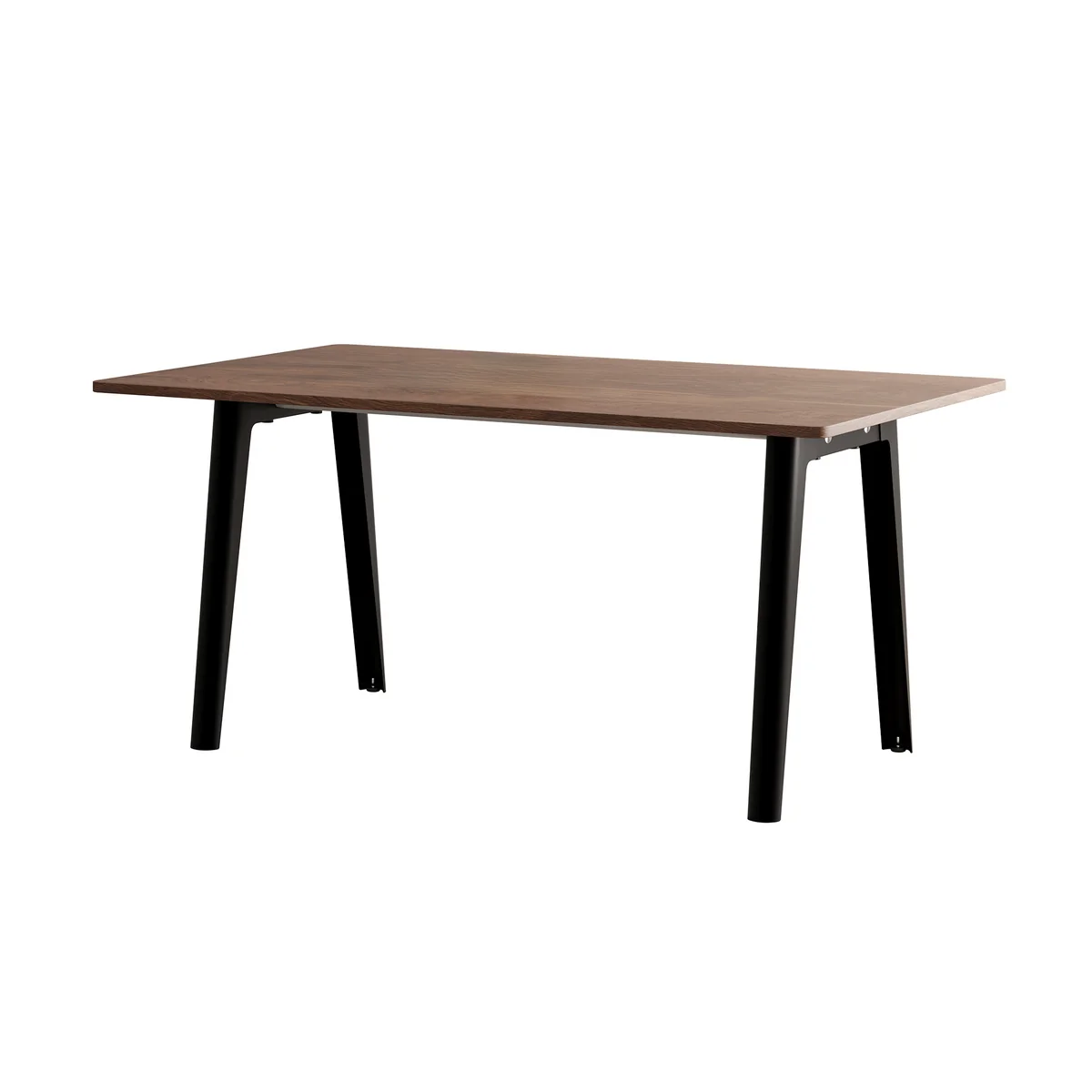 TipToe - NEW MODERN Table de salle à manger 95 x 160 cm, noyer / graphite noir TipToe - NEW MODERN Table de salle à manger 95 x 160 cm, noyer / graphite noir